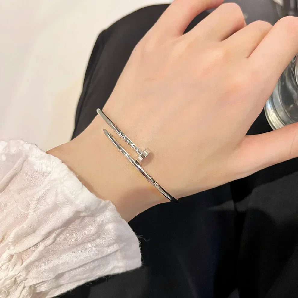 [Rose Tomorrow]JUSTE BRACELET 2.5MM SILVER