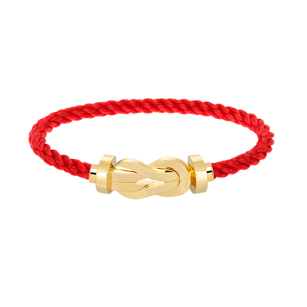 [Rose Tomorrow]CHANCE LARGE 8 FIGURE BUCKLE NO DIAMOND BRACELET GOLD