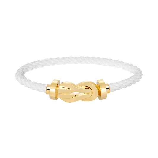 [Rose Tomorrow]CHANCE LARGE 8 FIGURE BUCKLE NO DIAMOND BRACELET GOLD