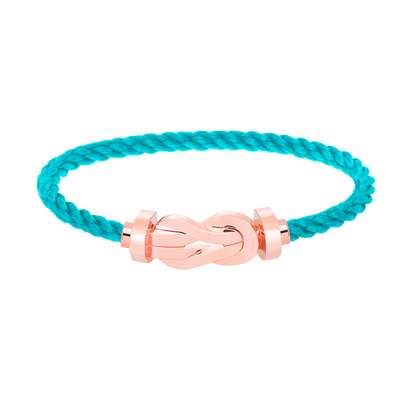 [Rose Tomorrow]CHANCE LARGE 8 FIGURE BUCKLE NO DIAMOND BRACELET ROSE GOLD