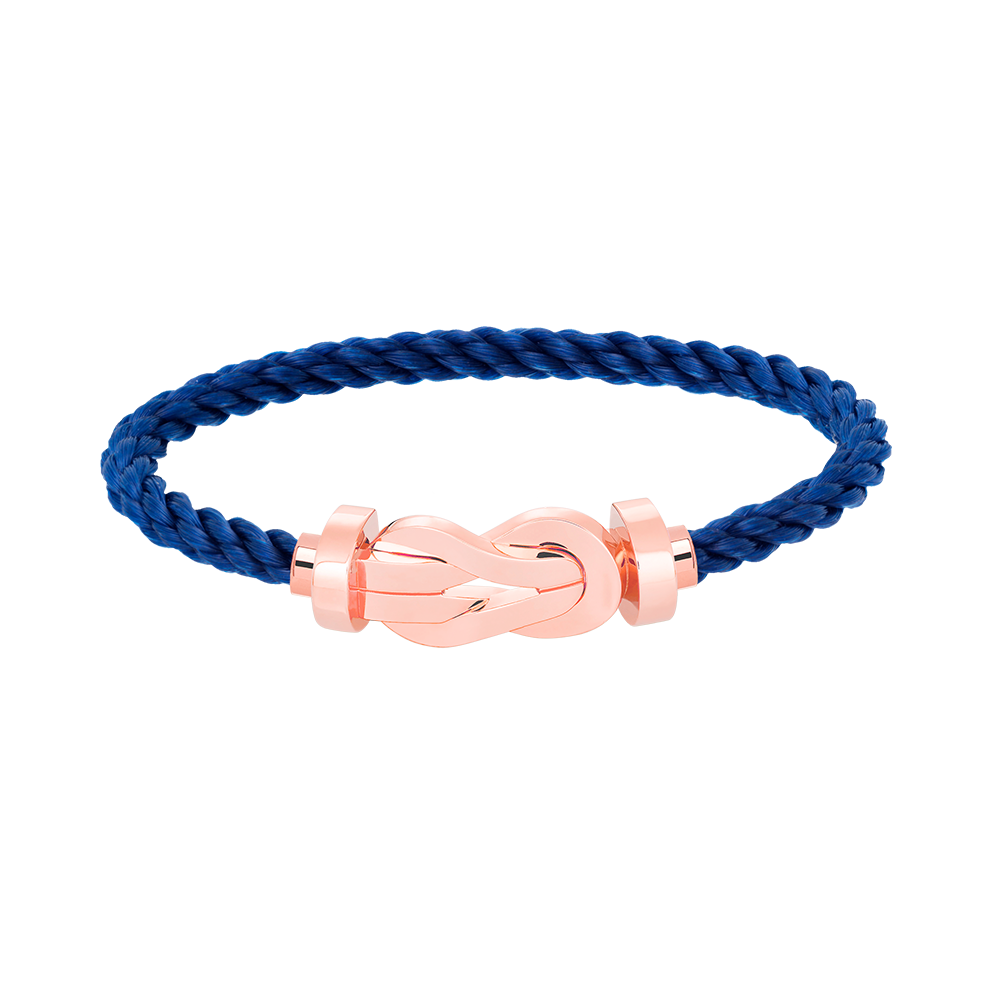 [Rose Tomorrow]CHANCE LARGE 8 FIGURE BUCKLE NO DIAMOND BRACELET ROSE GOLD