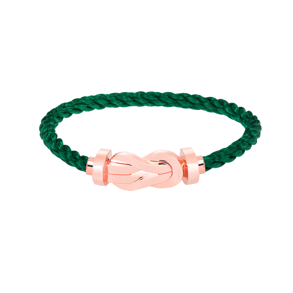 [Rose Tomorrow]CHANCE LARGE 8 FIGURE BUCKLE NO DIAMOND BRACELET ROSE GOLD