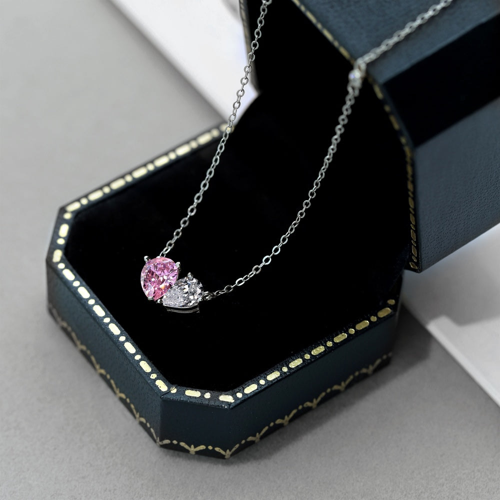 [Rose Tomorrow]Unique Heart Shape Necklace