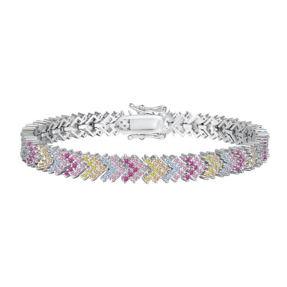 [Rose Tomorrow]Ornate Sparkling Round Cut Party Bracelet