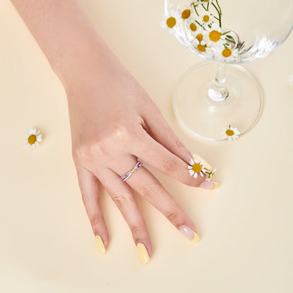 [Rose Tomorrow]Energetic Elegant Radiant Cut Party Ring