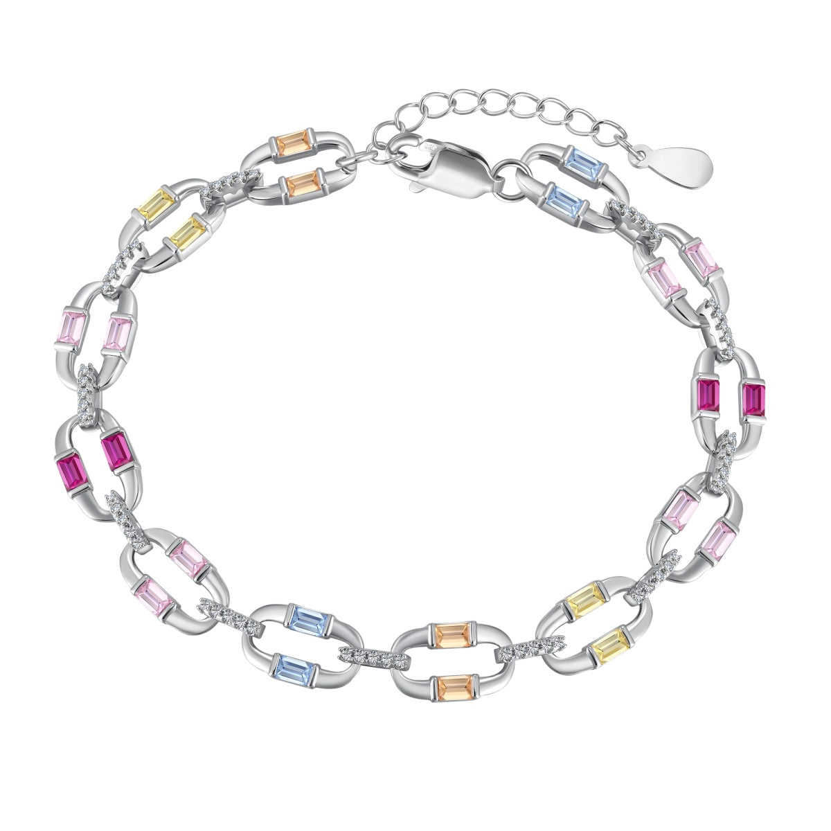 [Rose Tomorrow]Dazzling Colorful Daily Bracelet