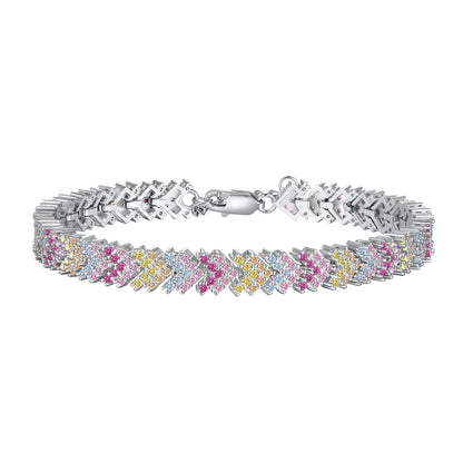 [Rose Tomorrow]Ornate Sparkling Round Cut Party Bracelet