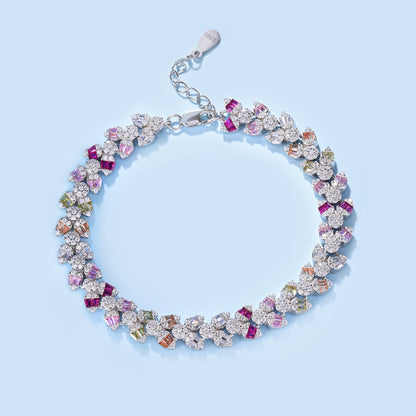 [Rose Tomorrow]Dainty Exquisite Flower Shape Daily Bracelet