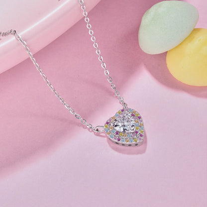 [Rose Tomorrow]Exquisite Heart Shape Necklace