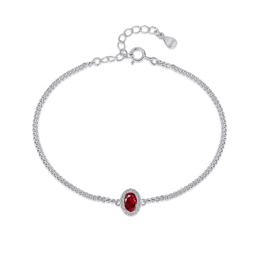 [Rose Tomorrow]Exquisite Oval Shape Bracelet