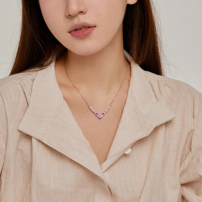 [Rose Tomorrow]Ornate Round Cut Necklace