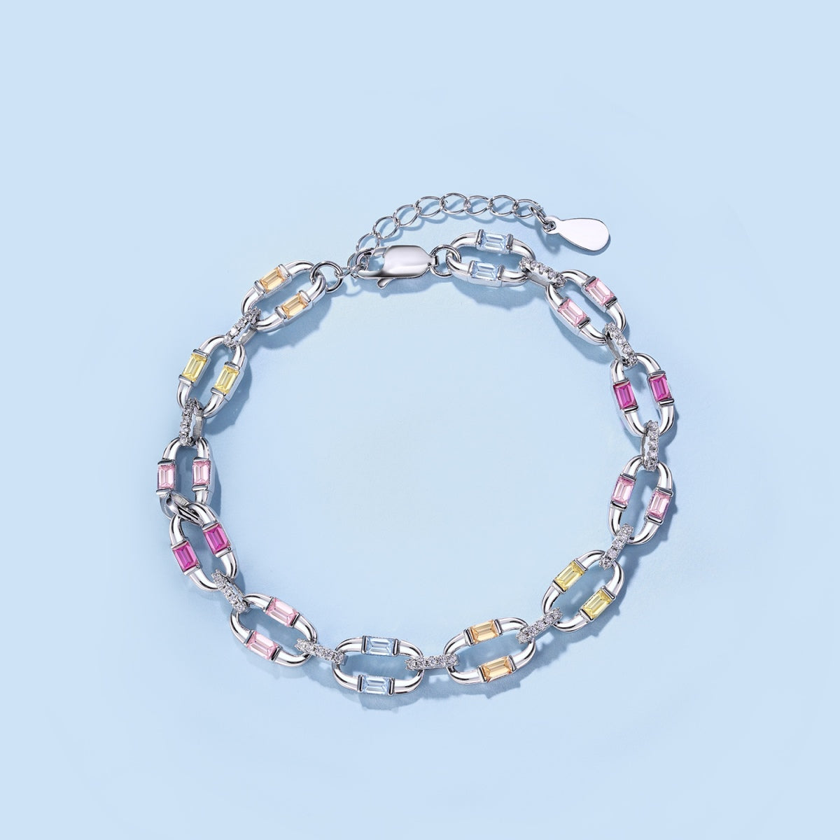 [Rose Tomorrow]Dazzling Colorful Daily Bracelet