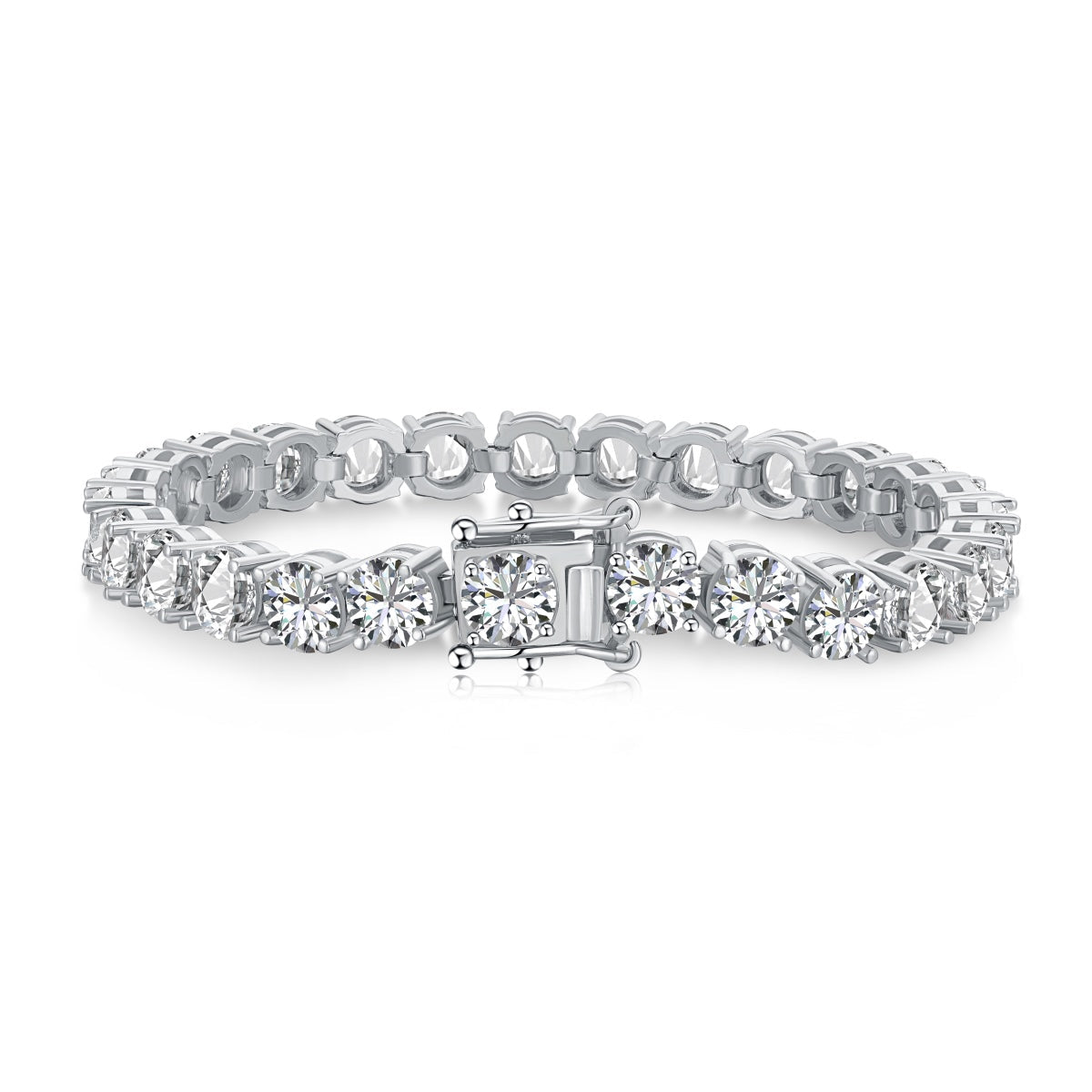 [Rose Tomorrow]0.75 Carat Dazzling Round Cut Wedding Bracelet