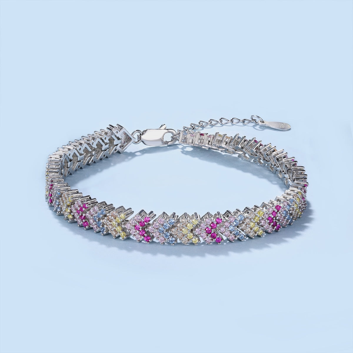 [Rose Tomorrow]Ornate Sparkling Round Cut Party Bracelet