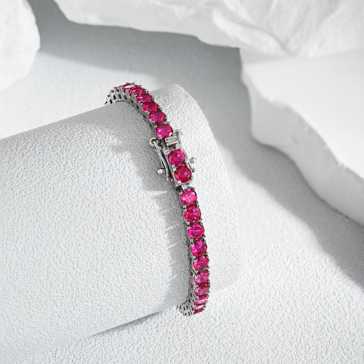 [Rose Tomorrow]Radiant Colorful Round Cut Party Bracelet