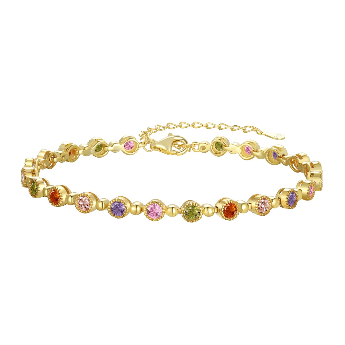 [Rose Tomorrow]Sparkling Exquisite Round Cut Party Bracelet