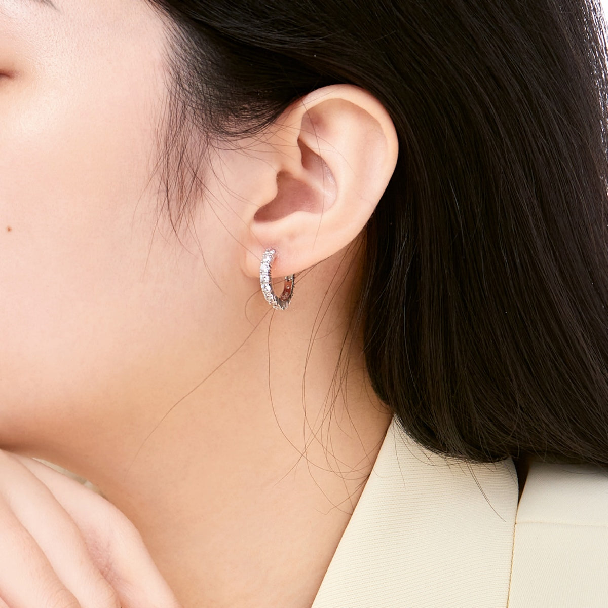 [Rose Tomorrow]Radiant Colorful Round Cut Earrings