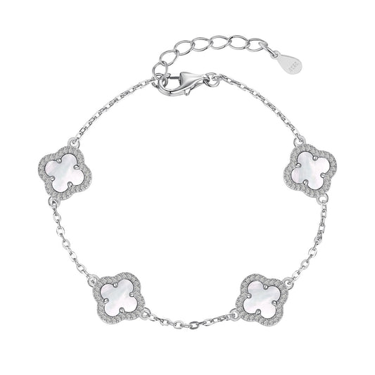 [Rose Tomorrow]Four-Leaf Clover Exquisite Bracelet