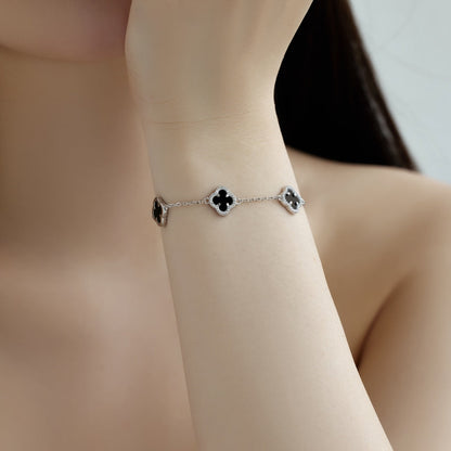 [Rose Tomorrow]Four-Leaf Clover Exquisite Bracelet