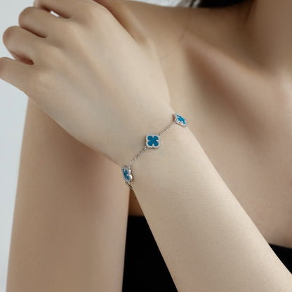 [Rose Tomorrow]Four-Leaf Clover Exquisite Bracelet