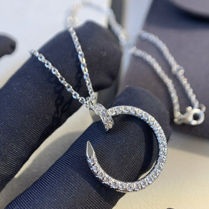 [Rose Tomorrow]JUSTE NECKLACE SILVER DIAMONDS