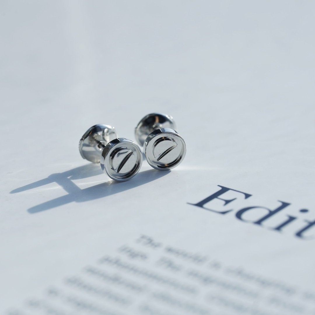 [Rose Tomorrow]LOVE EARRINGS SILVER  10MM