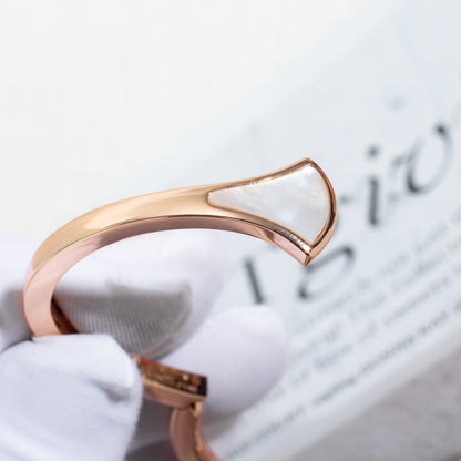 [Rose Tomorrow]DREAM BRACELET OPEN PINK GOLD MOP