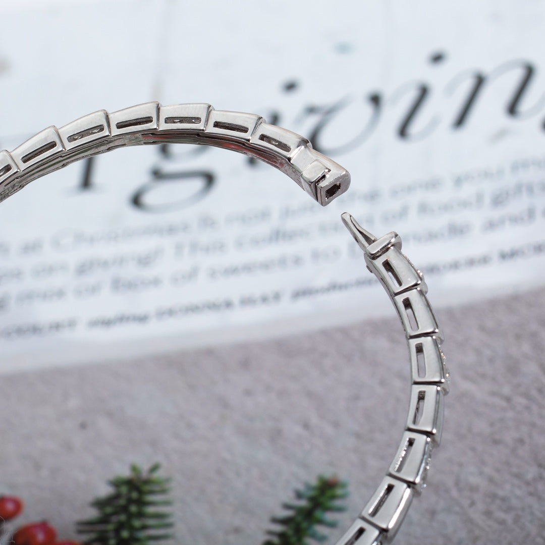 [Rose Tomorrow]SERPENTI BRACELET SILVER DIAMOND