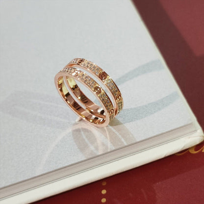 [Rose Tomorrow]LOVE RING 2.65MM DIAMOND