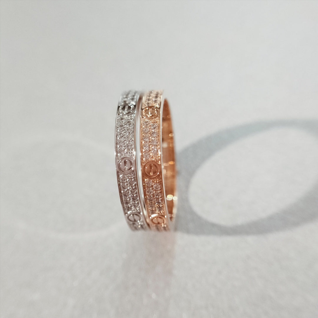 [Rose Tomorrow]LOVE RING 2.65MM DIAMOND