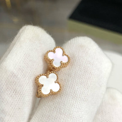 [Rose Tomorrow]CLOVER MINI GOLD EARRINGS