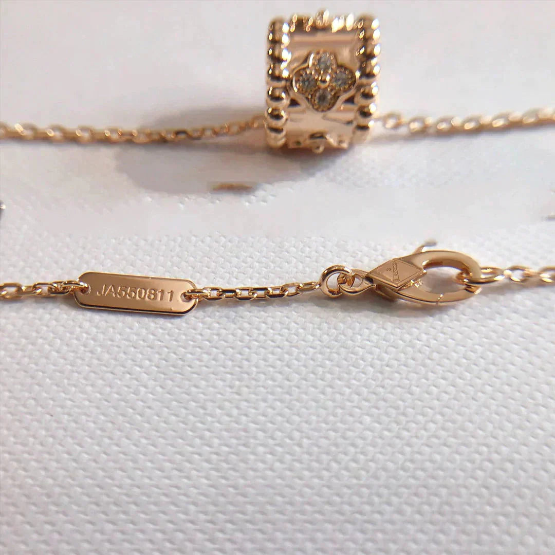 [Rose Tomorrow]PERLEE PEDANT NECKLACE GOLD / ROSE GOLD