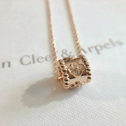 [Rose Tomorrow]PERLEE PEDANT NECKLACE GOLD / ROSE GOLD