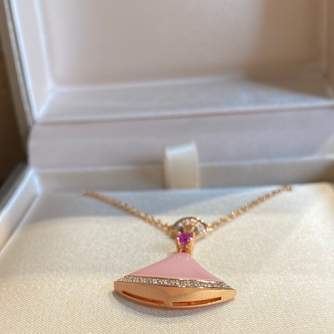 [Rose Tomorrow]DREAM NECKLACE PINK OPAL