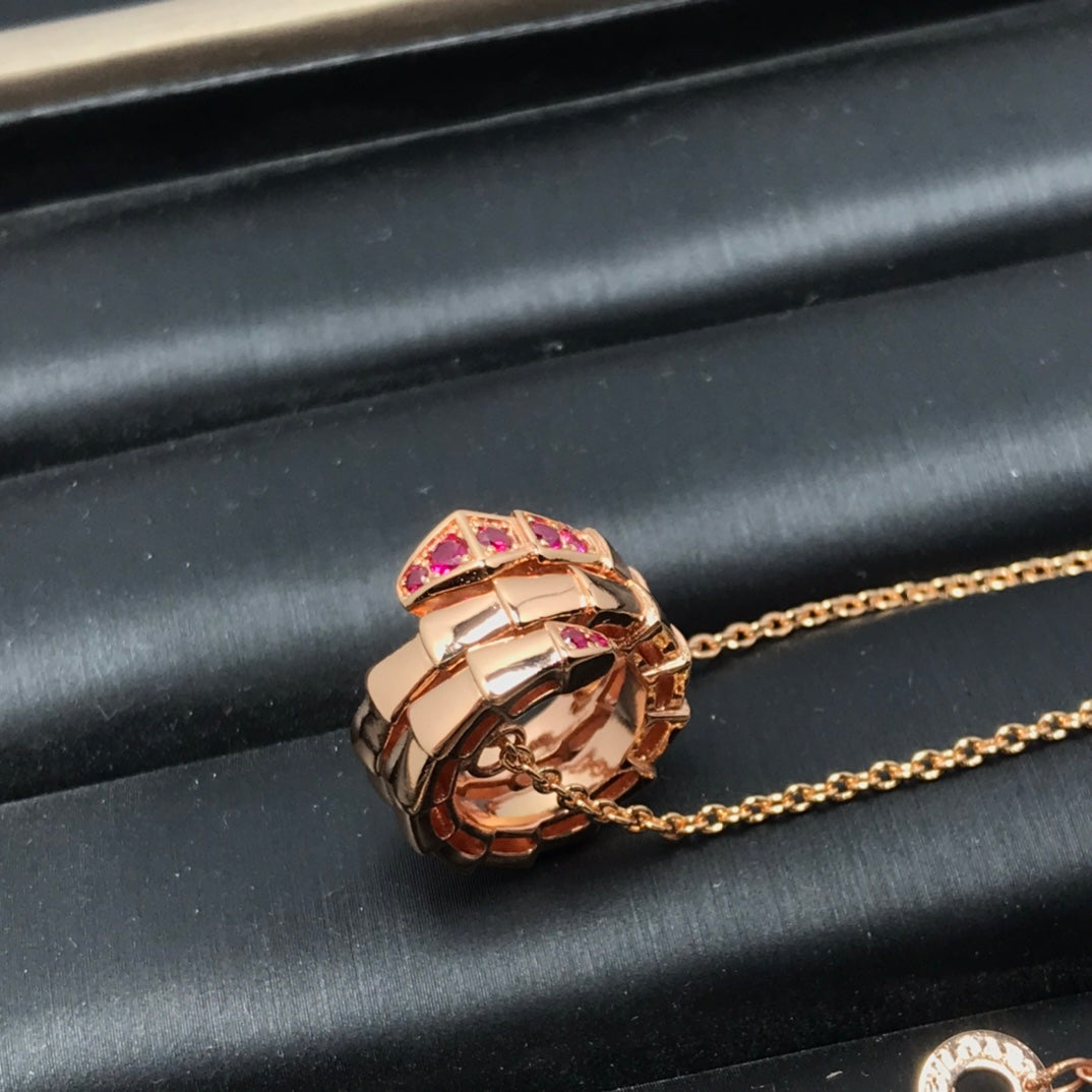 [Rose Tomorrow]SERPENTI PEDANT NECKLACE