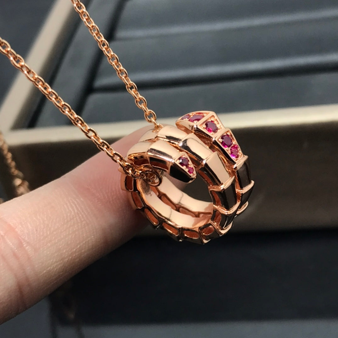 [Rose Tomorrow]SERPENTI PEDANT NECKLACE