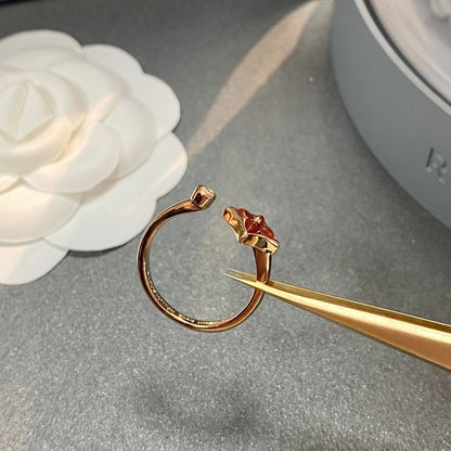 [Rose Tomorrow]STAR 1 DIAMOND OPEN RING