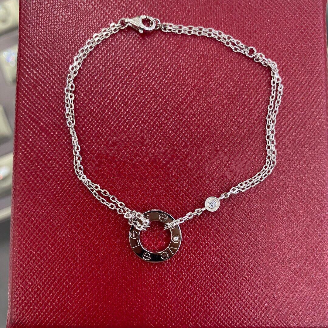 [Rose Tomorrow]LOVE BRACELET 2 DIAMOND