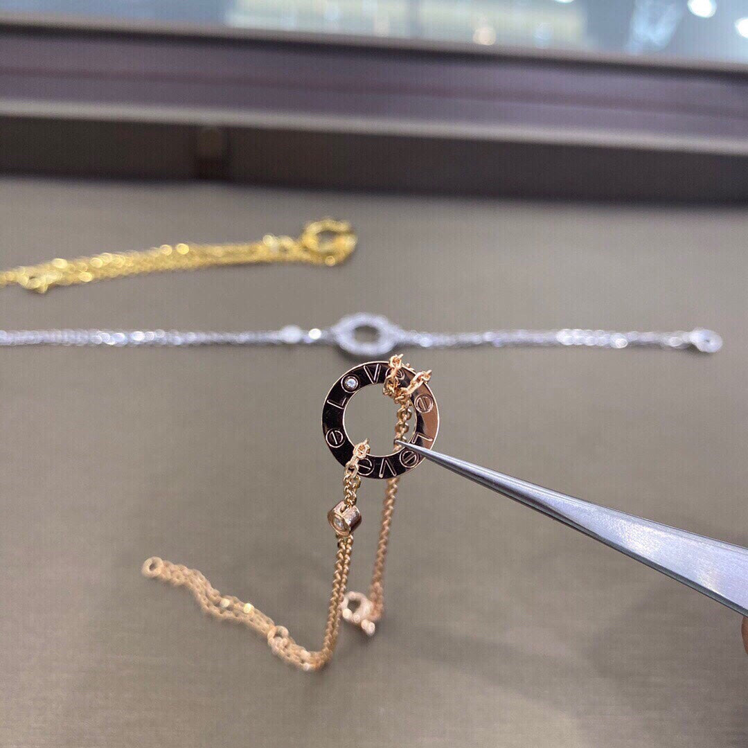 [Rose Tomorrow]LOVE BRACELET 2 DIAMOND