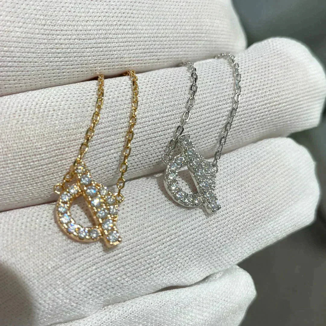 [Rose Tomorrow]ECHAPEE NECKLACE DIAMOND