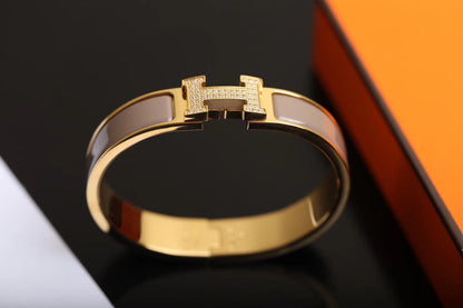 [Rose Tomorrow]H BRACELET GOLD DIAMOND