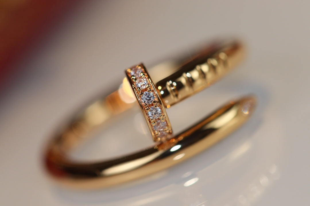 [Rose Tomorrow]JUSTE RING 2.65MM GOLD DIAMOND