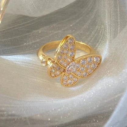 [Rose Tomorrow]BUTTERFLY DIAMOND RING