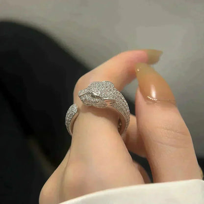 [Rose Tomorrow]PANTHERE 5.5MM ALL DIAMOND RING