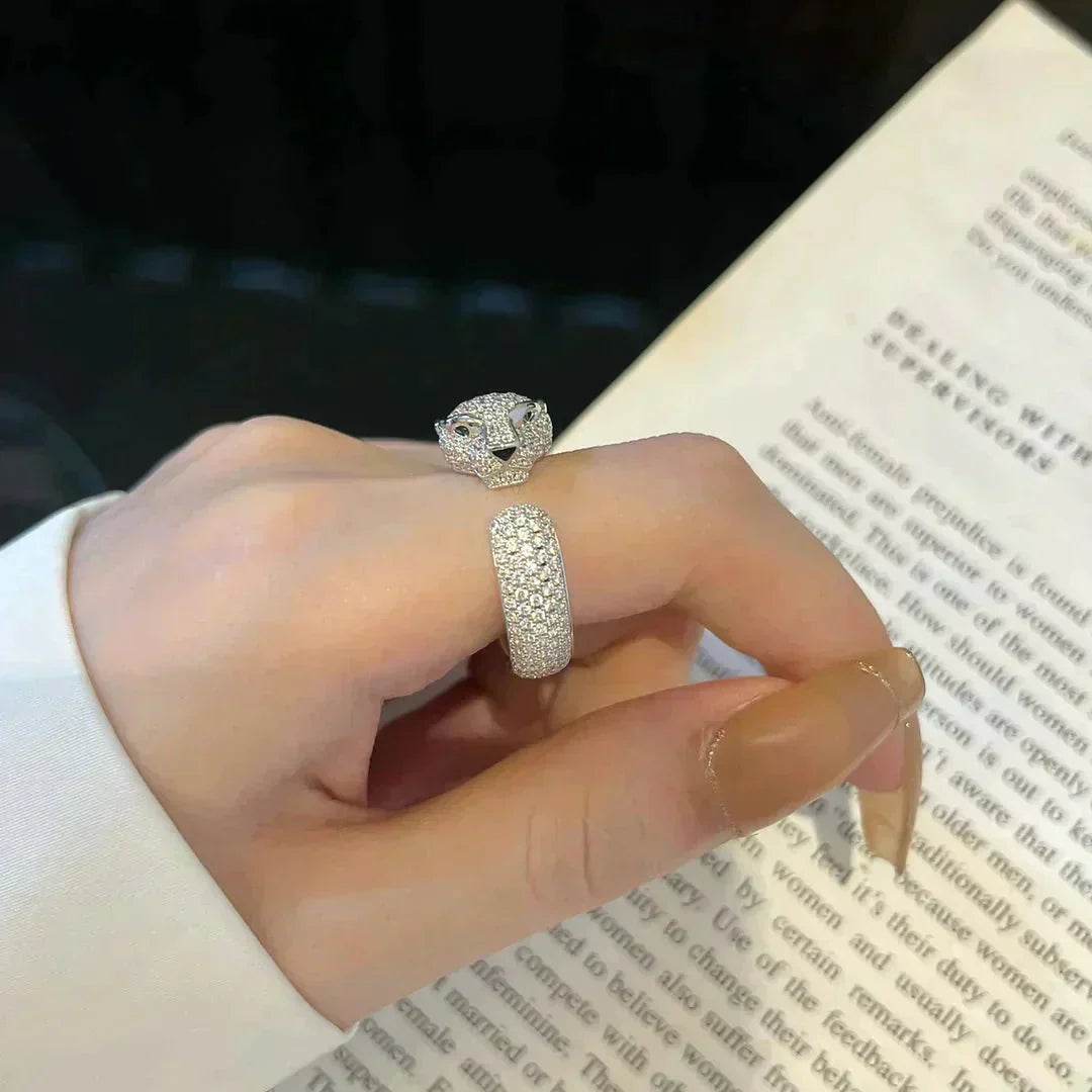 [Rose Tomorrow]PANTHERE 5.5MM ALL DIAMOND RING