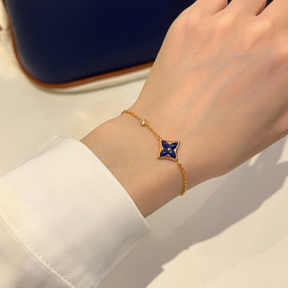 [Rose Tomorrow]COLOR STAR PINK GOLD DIAMOND BRACELET