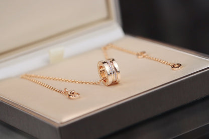 [Rose Tomorrow]ZERO 1 PINK GOLD DIAMOND NECKLACE