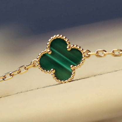 [Rose Tomorrow]CLOVER 20 MOTIFS MALACHITE GOLD