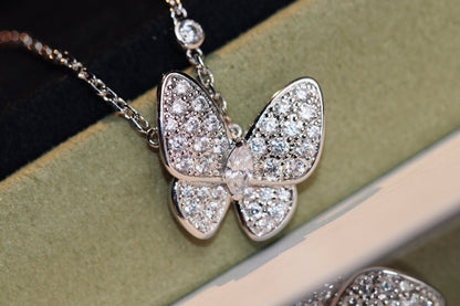 [Rose Tomorrow]BUTTERFLY DIAMOND NECKLACE