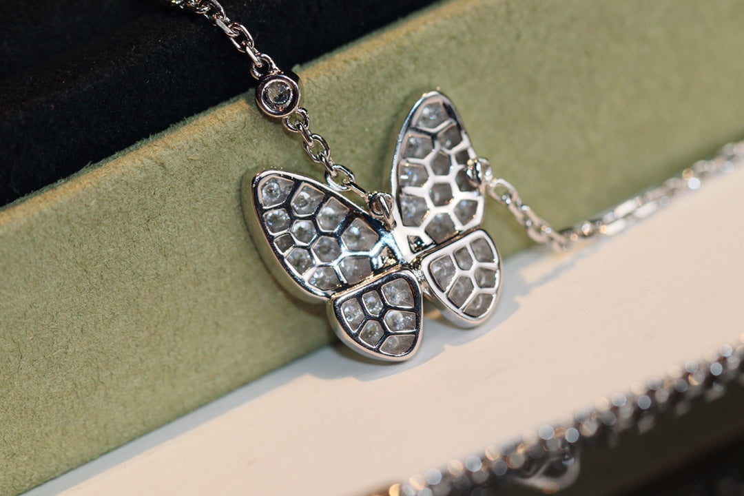 [Rose Tomorrow]BUTTERFLY DIAMOND NECKLACE